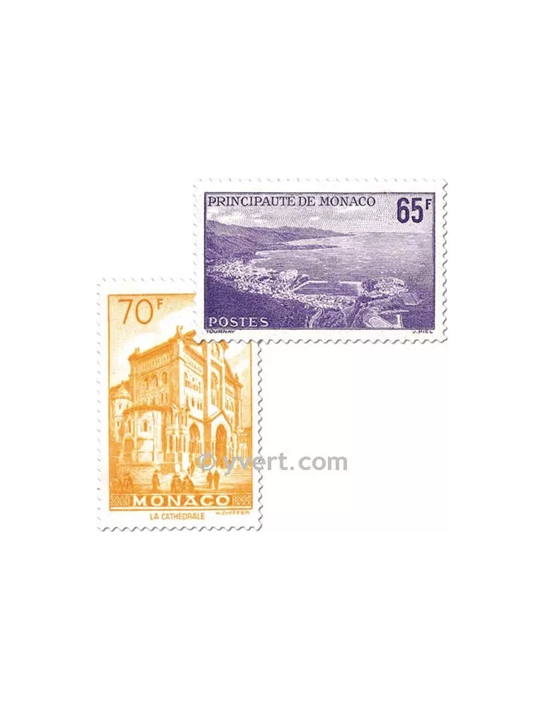 n° 487/488 -  Timbre Monaco Poste