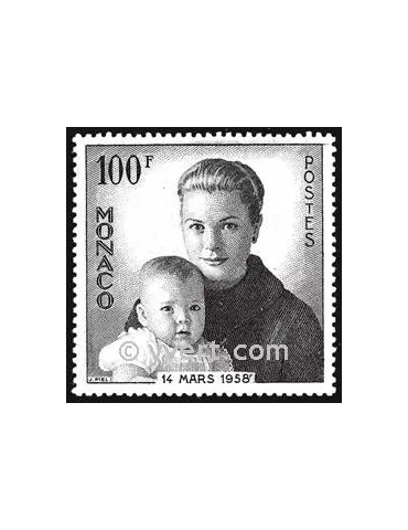 n° 489 -  Timbre Monaco Poste