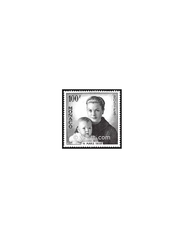 n° 489 -  Timbre Monaco Poste
