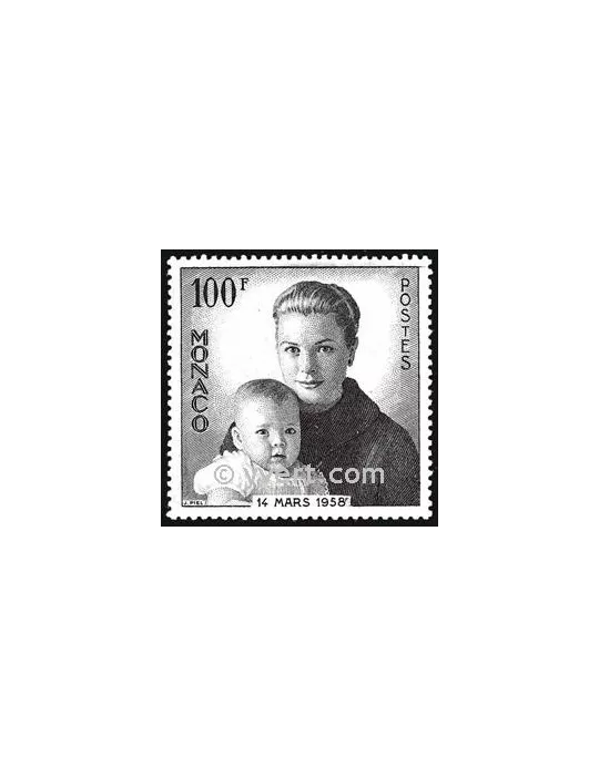 n° 489 -  Timbre Monaco Poste