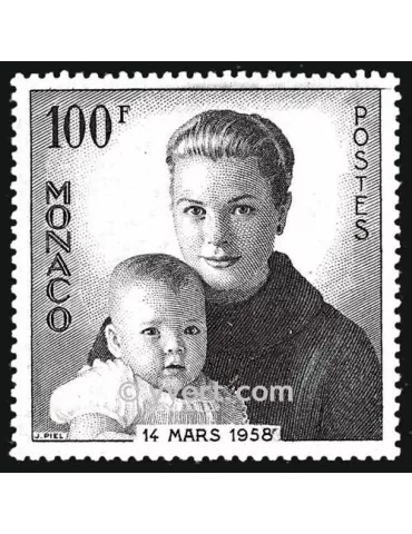 n° 489 -  Timbre Monaco Poste 2