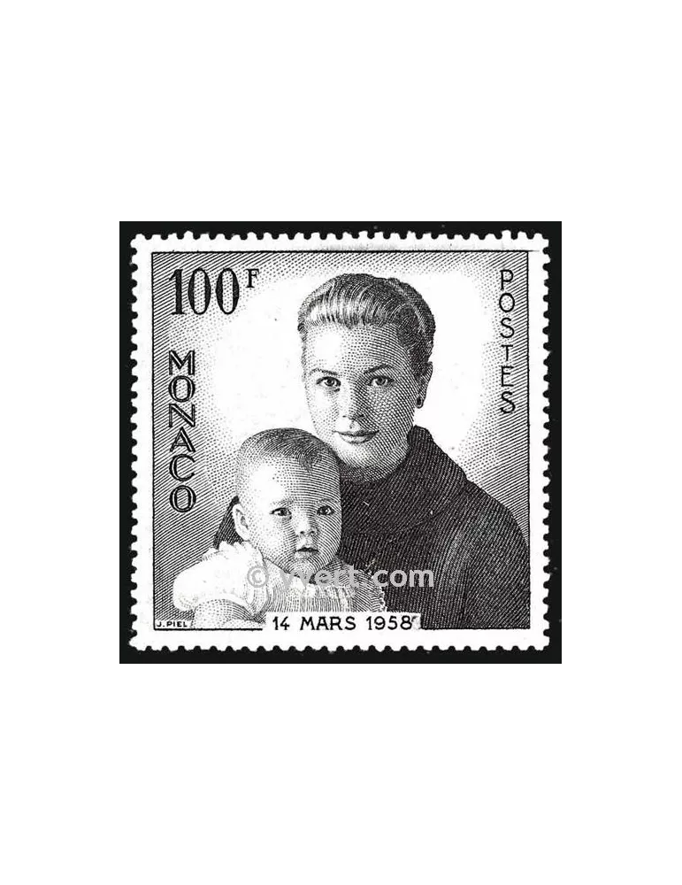 n° 489 -  Timbre Monaco Poste