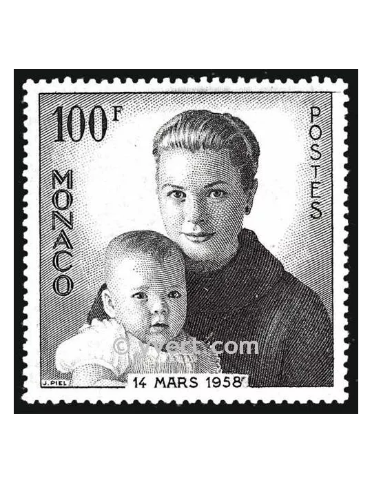 n° 489 -  Timbre Monaco Poste
