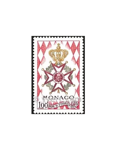 n° 490 -  Timbre Monaco Poste