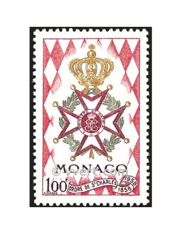n° 490 -  Timbre Monaco Poste 2