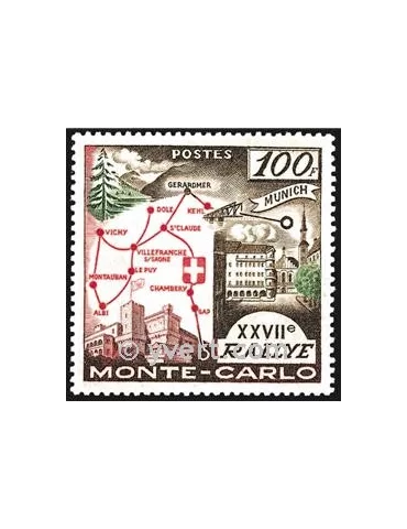 n° 491 -  Timbre Monaco Poste