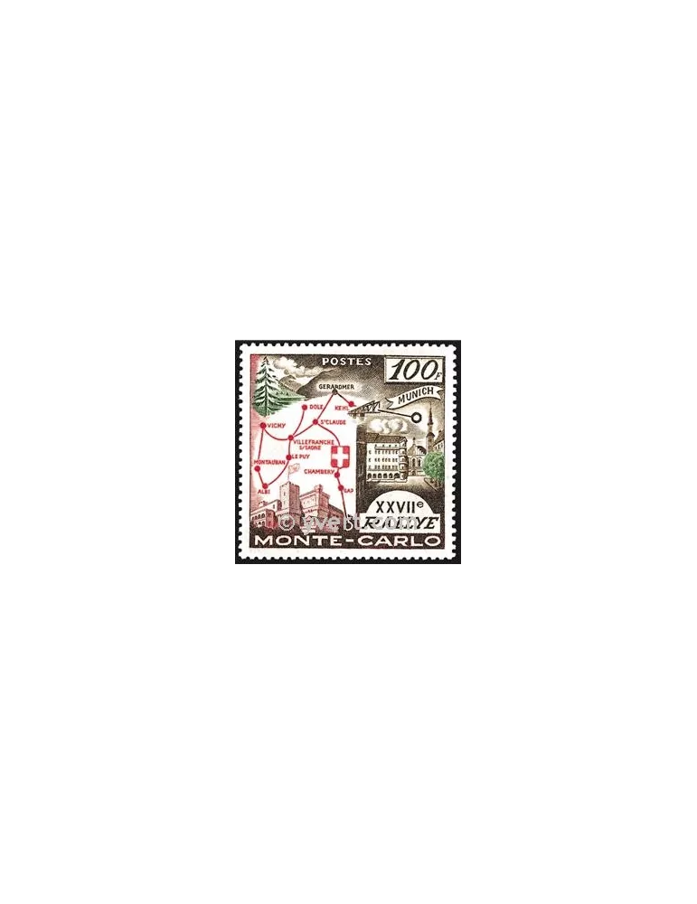 n° 491 -  Timbre Monaco Poste