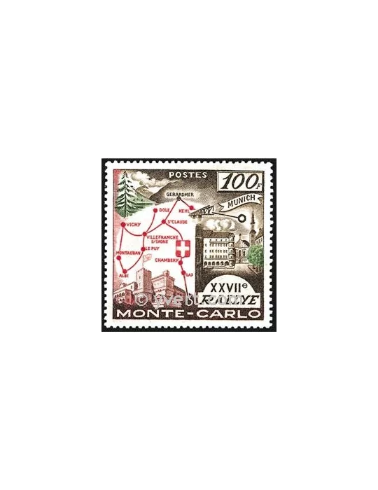 n° 491 -  Timbre Monaco Poste