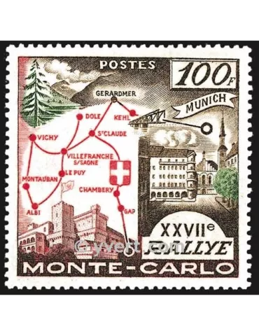 n° 491 -  Timbre Monaco Poste 2
