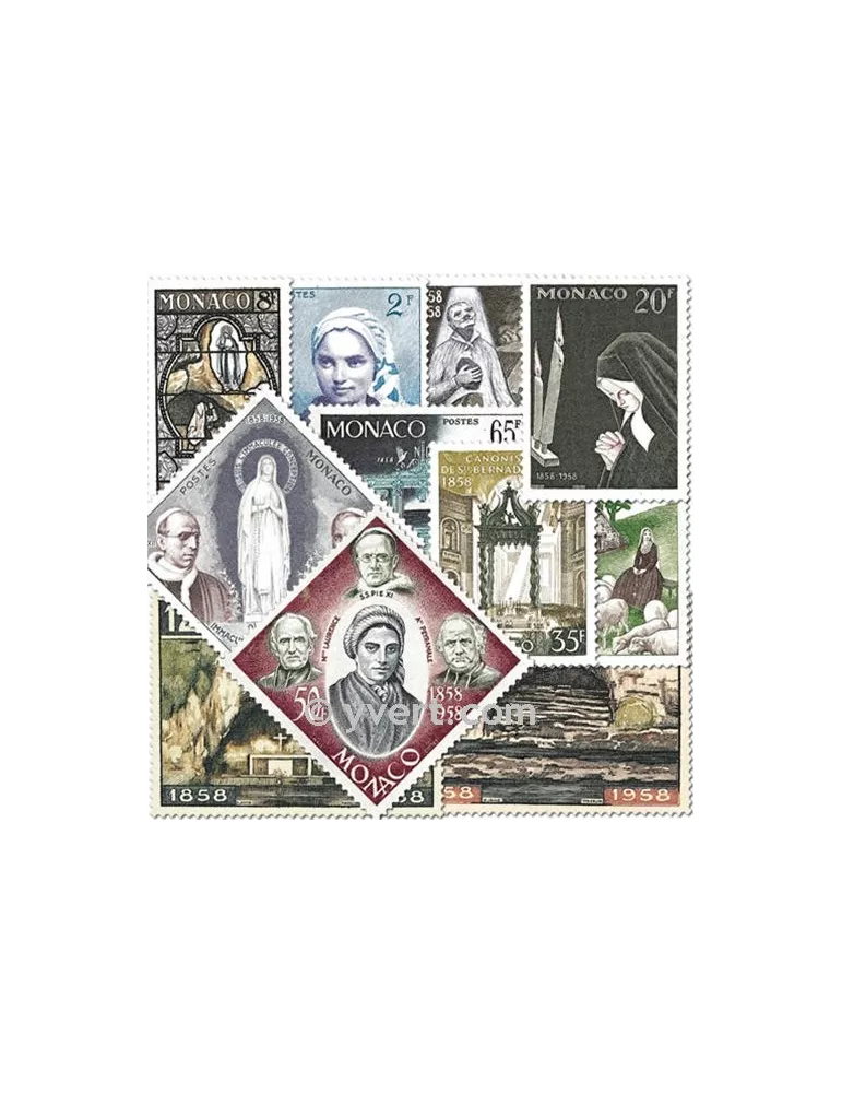 n° 492/502 -  Timbre Monaco Poste