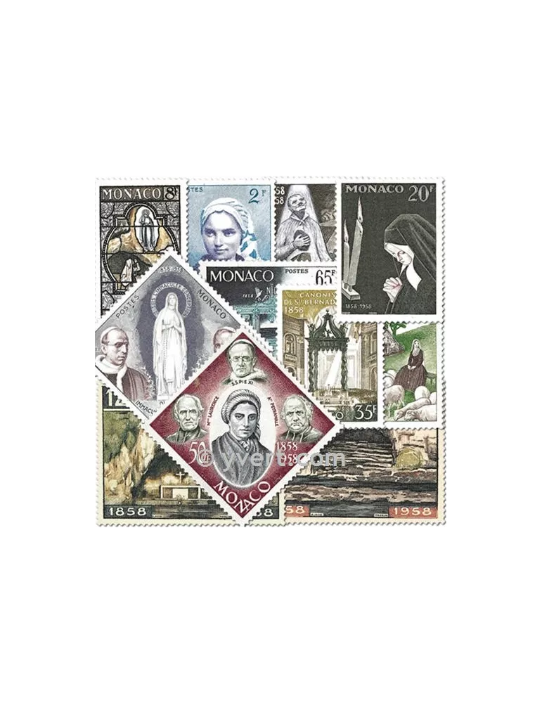 n° 492/502 -  Timbre Monaco Poste