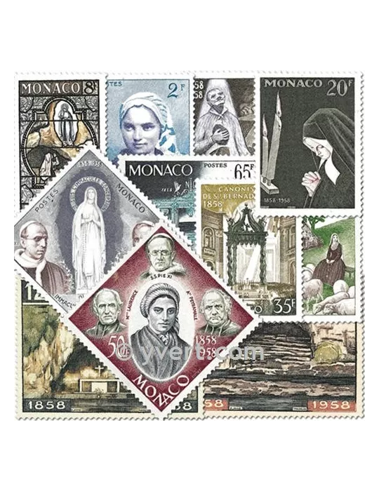 n° 492/502 -  Timbre Monaco Poste