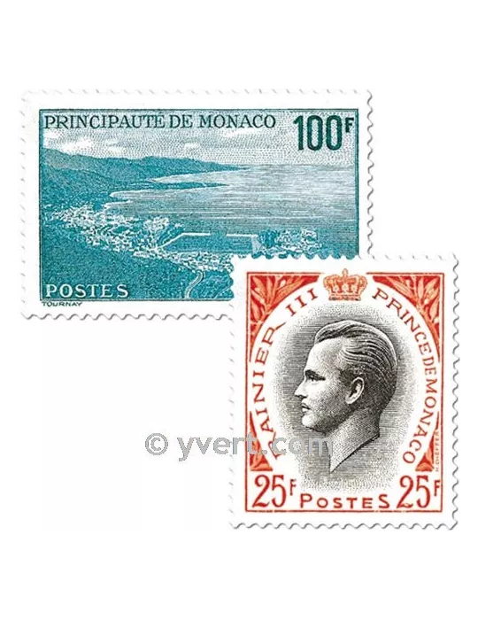 n° 503/509 -  Timbre Monaco Poste