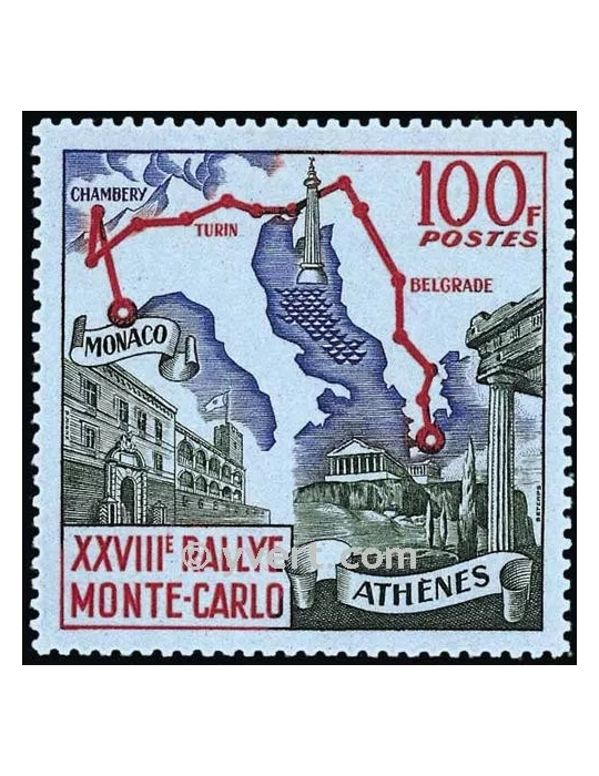 n° 510 -  Timbre Monaco Poste