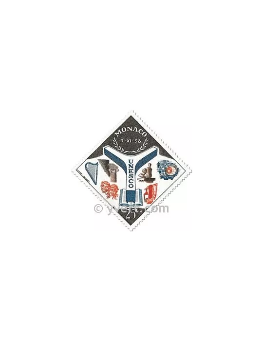 n° 511/512 -  Timbre Monaco Poste