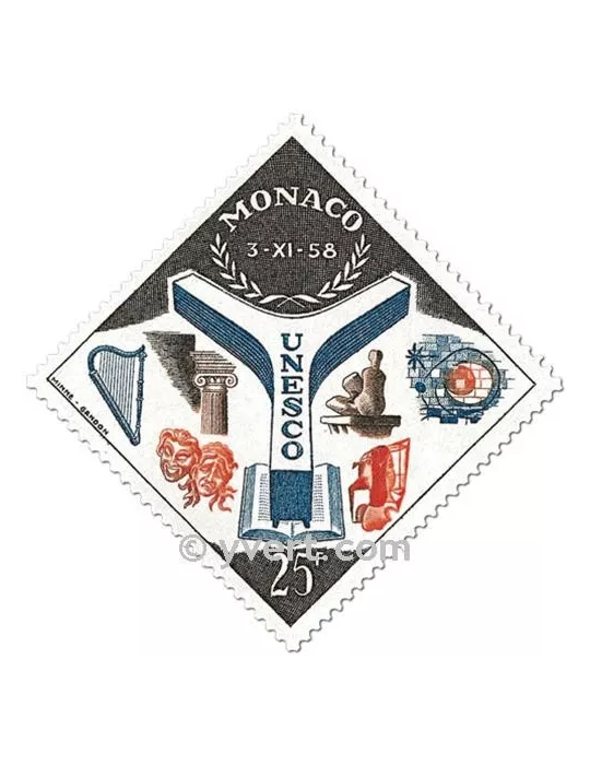 n° 511/512 -  Timbre Monaco Poste