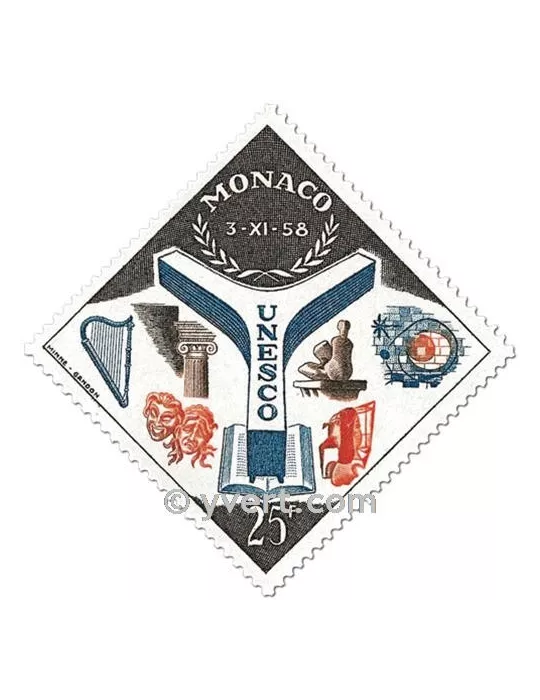 n° 511/512 -  Timbre Monaco Poste