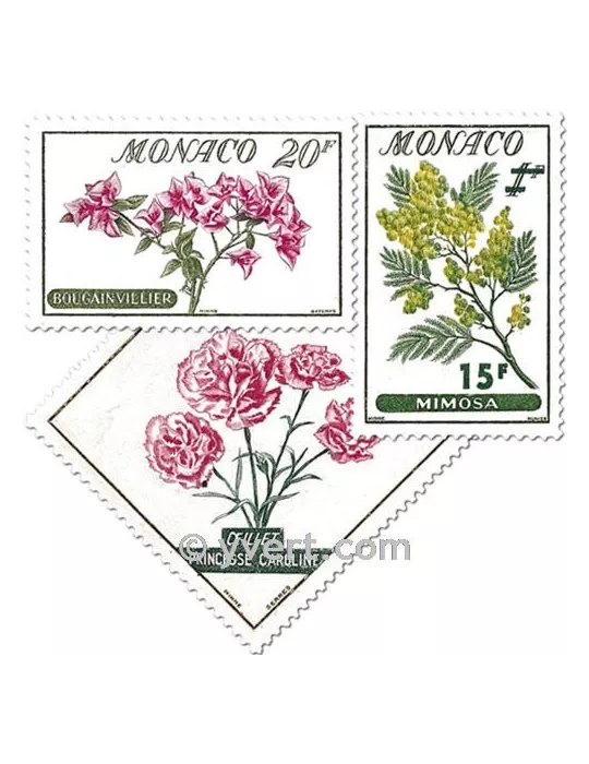 n° 514/522 -  Timbre Monaco Poste