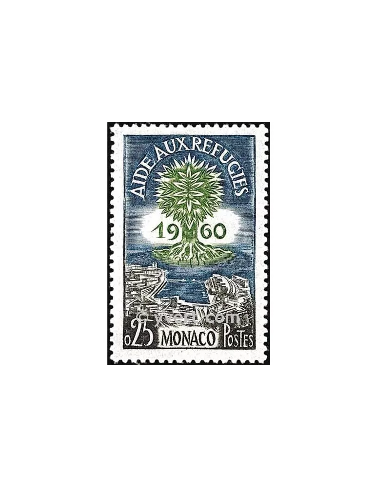 n° 523 -  Timbre Monaco Poste