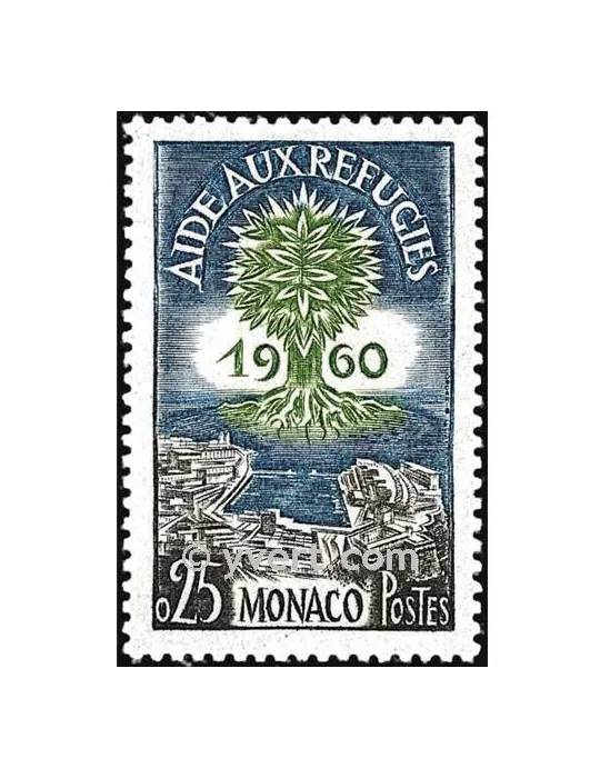 n° 523 -  Timbre Monaco Poste