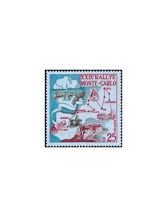 n° 524 -  Timbre Monaco Poste