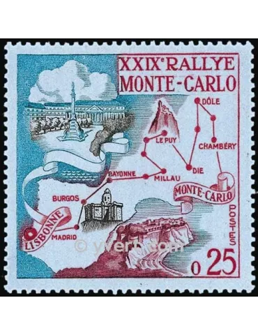 n° 524 -  Timbre Monaco Poste 2