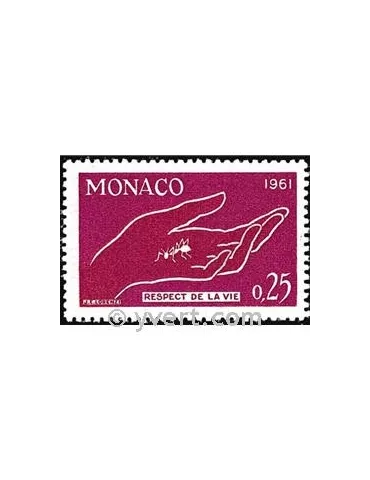 n° 554 -  Timbre Monaco Poste