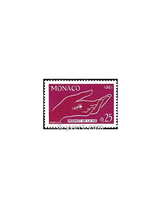n° 554 -  Timbre Monaco Poste