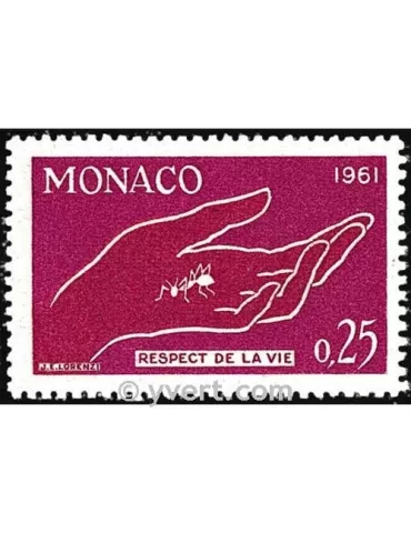 n° 554 -  Timbre Monaco Poste 2