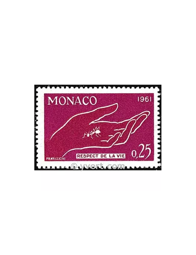n° 554 -  Timbre Monaco Poste