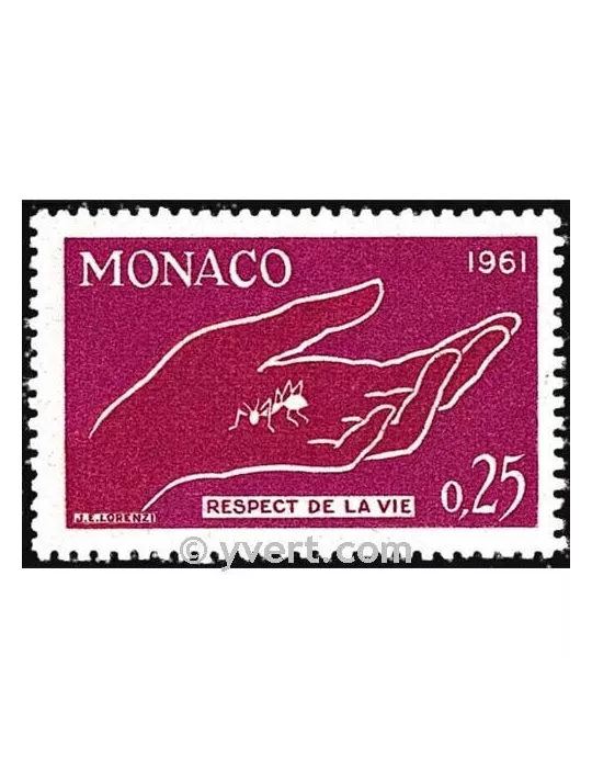 n° 554 -  Timbre Monaco Poste