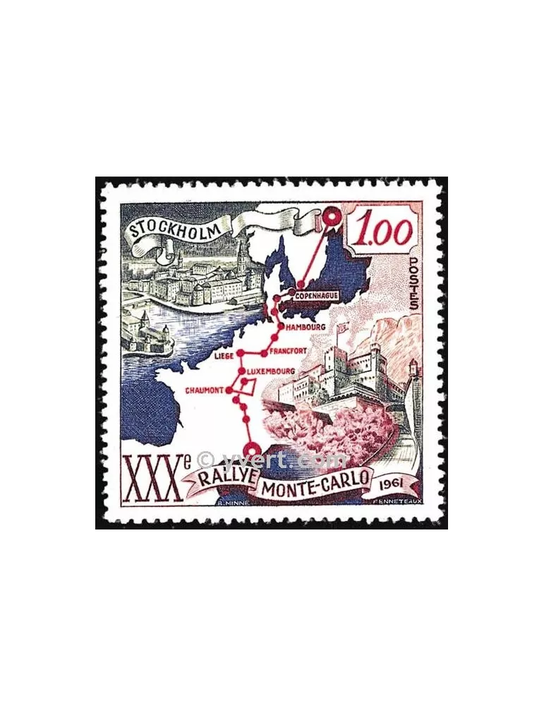 n° 556 -  Timbre Monaco Poste