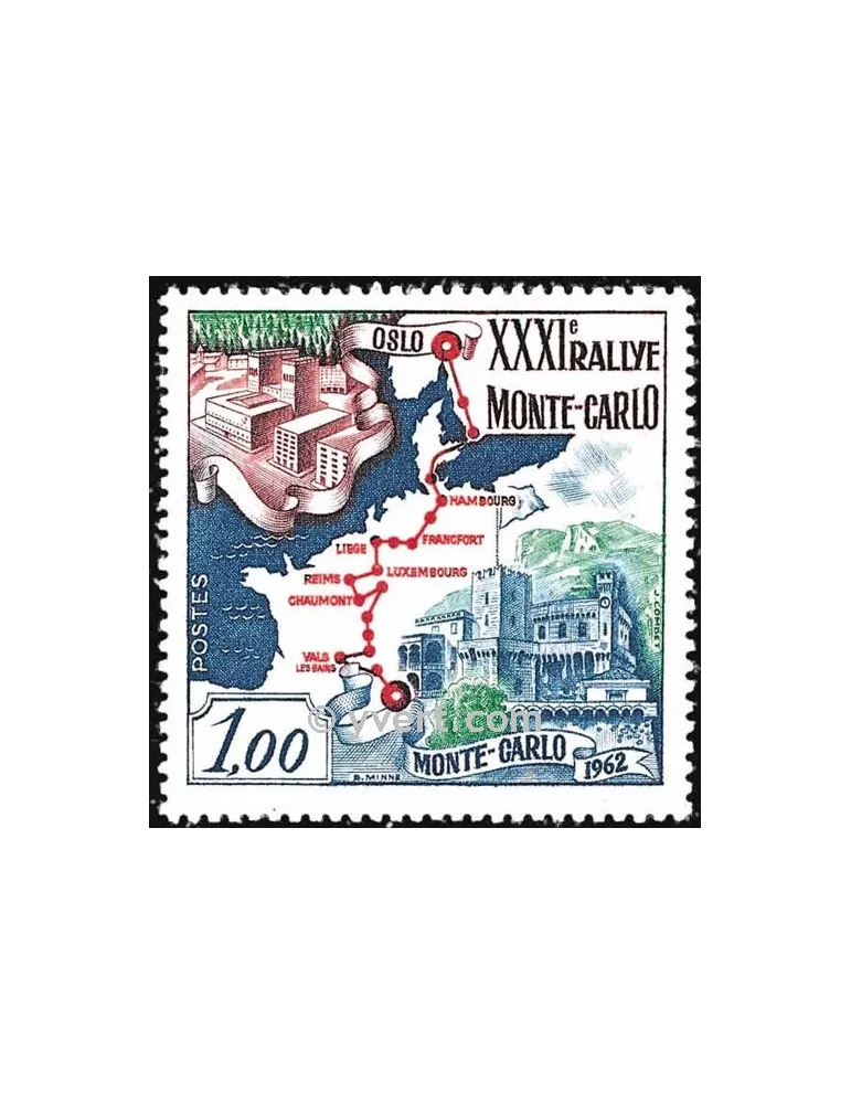n° 575 -  Timbre Monaco Poste
