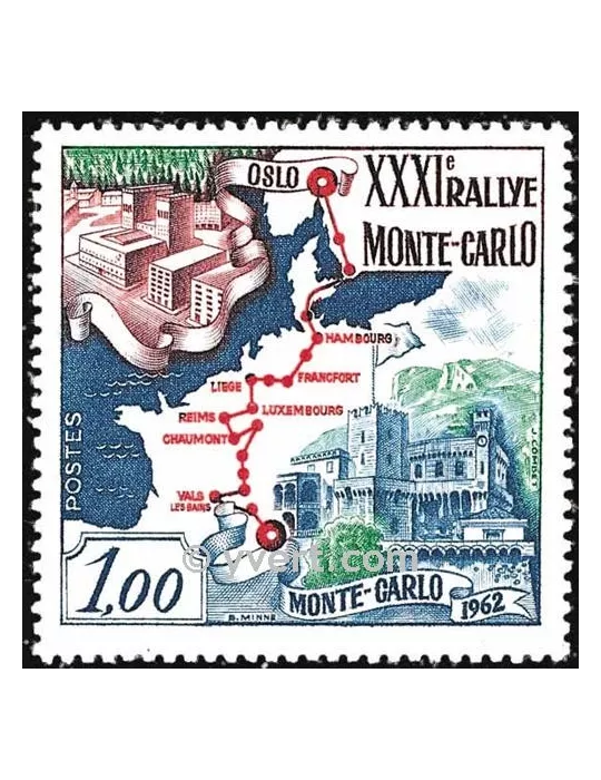 n° 575 -  Timbre Monaco Poste