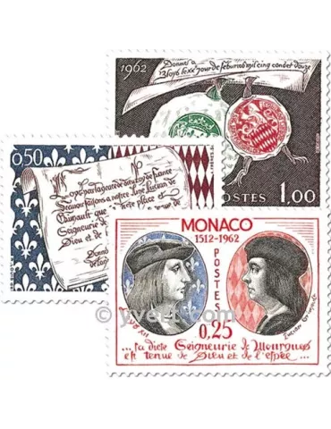 n° 576/578 -  Timbre Monaco Poste 2