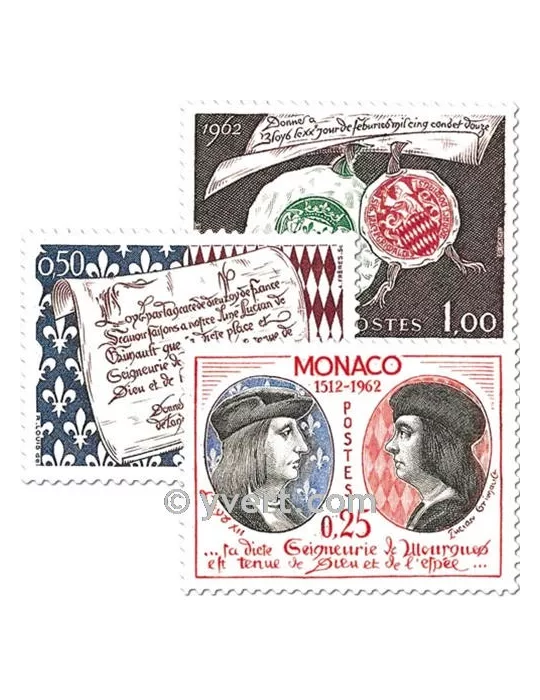 n° 576/578 -  Timbre Monaco Poste