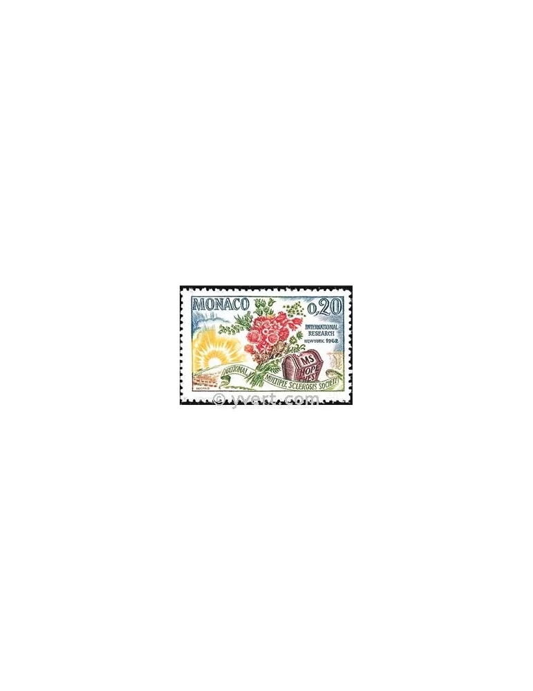 n° 580 -  Timbre Monaco Poste