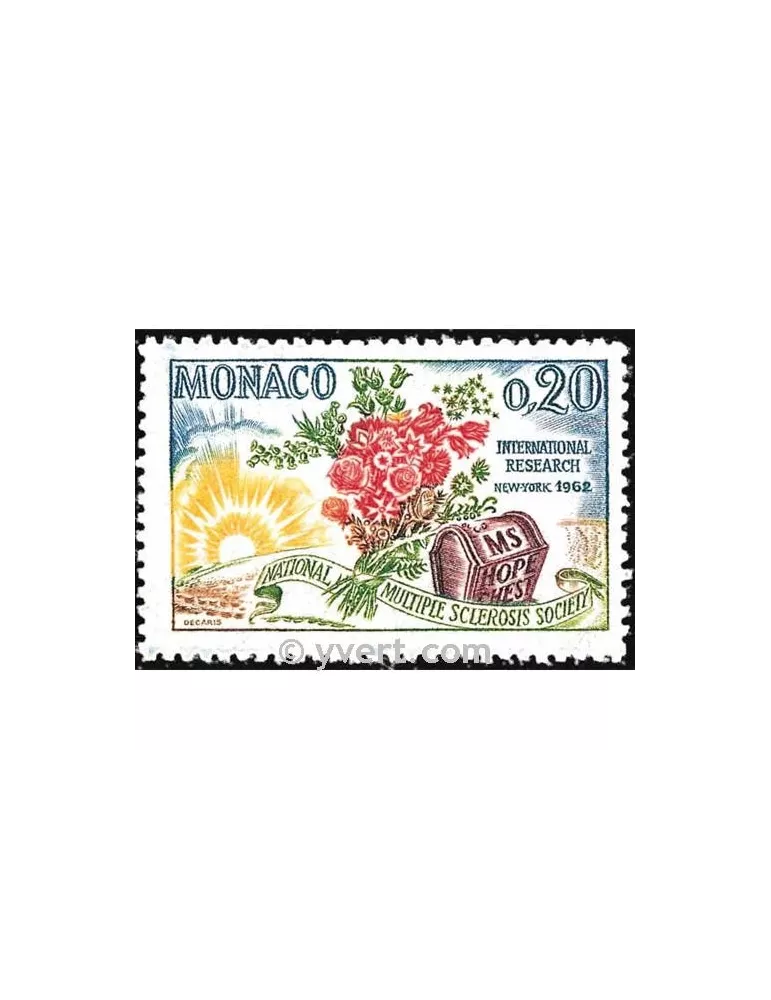 n° 580 -  Timbre Monaco Poste