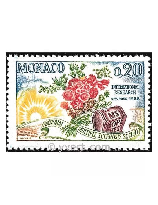 n° 580 -  Timbre Monaco Poste