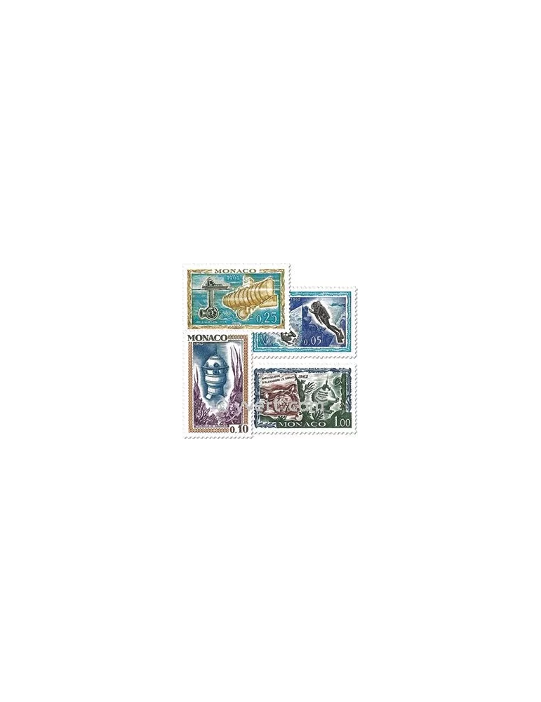 n° 591/597 -  Timbre Monaco Poste