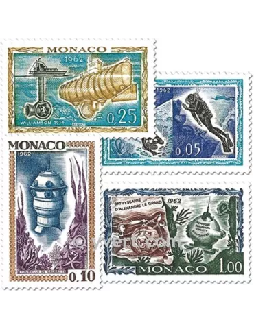 n° 591/597 -  Timbre Monaco Poste 2