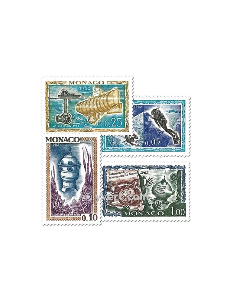 n° 591/597 -  Timbre Monaco Poste