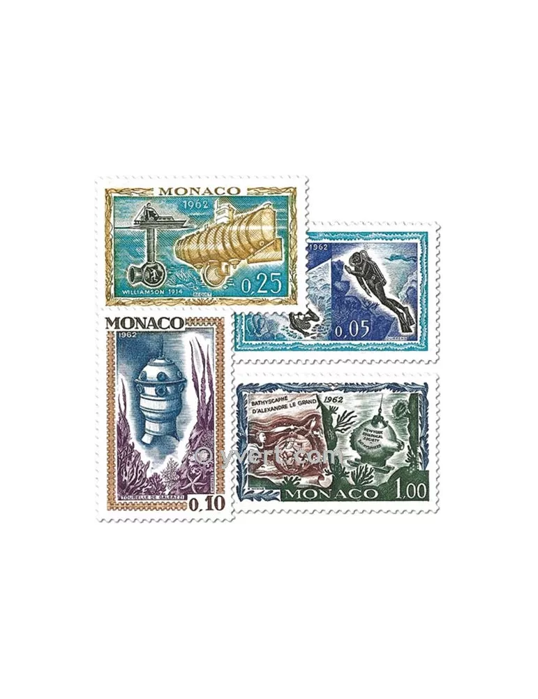 n° 591/597 -  Timbre Monaco Poste