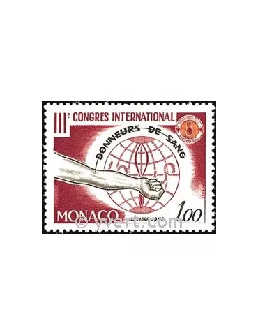 n° 598 -  Timbre Monaco Poste