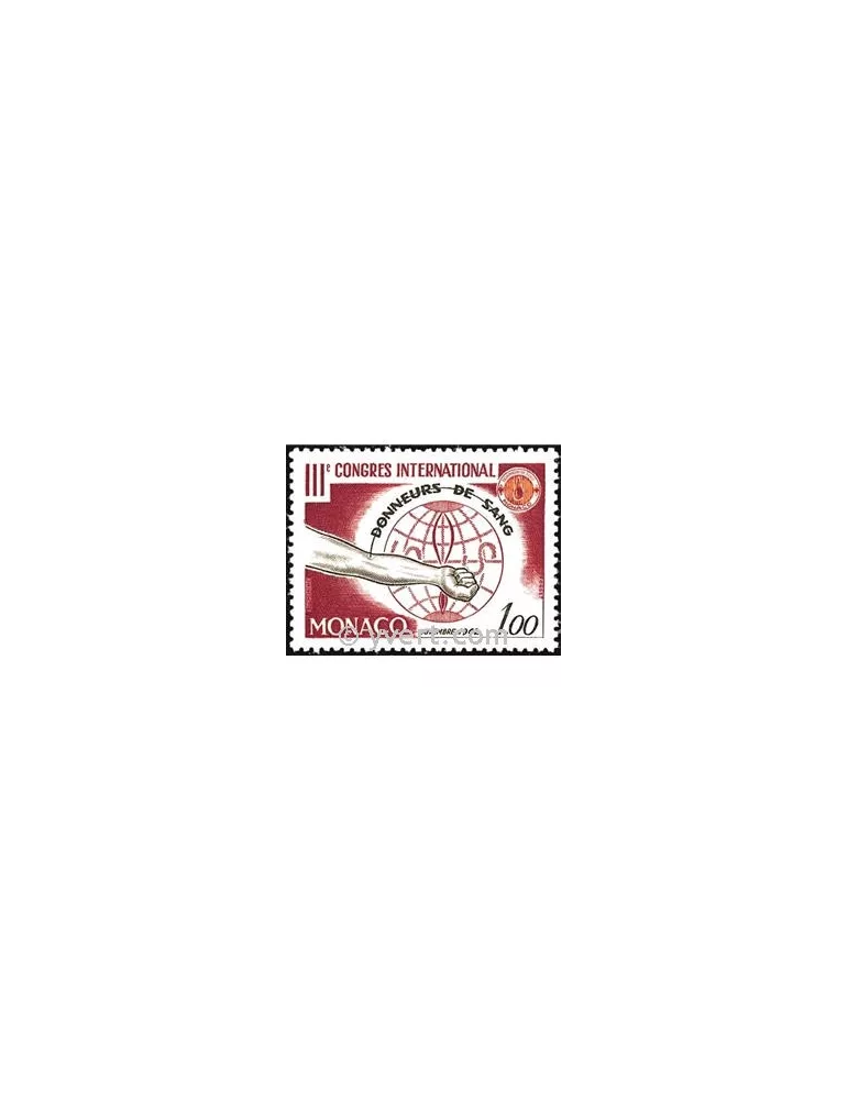 n° 598 -  Timbre Monaco Poste