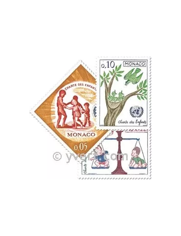 n° 599/606 -  Timbre Monaco Poste