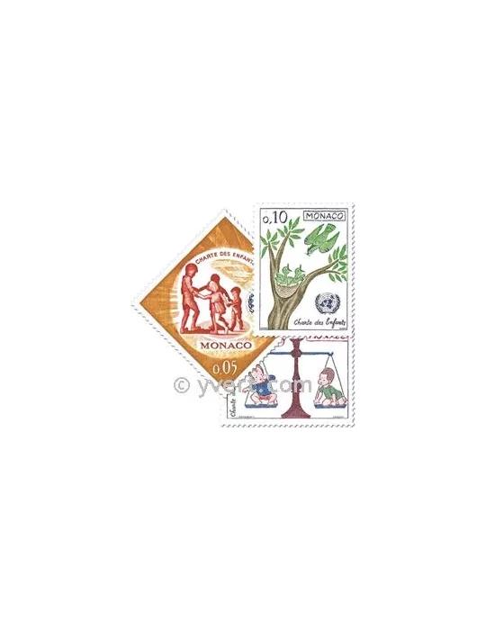 n° 599/606 -  Timbre Monaco Poste