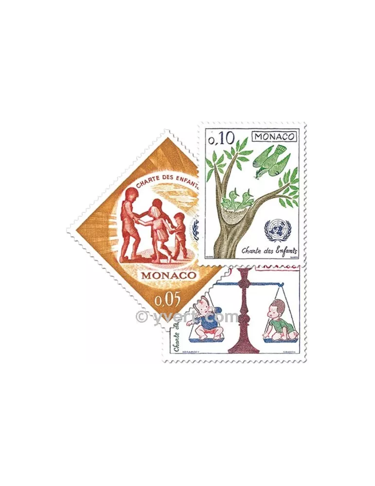 n° 599/606 -  Timbre Monaco Poste