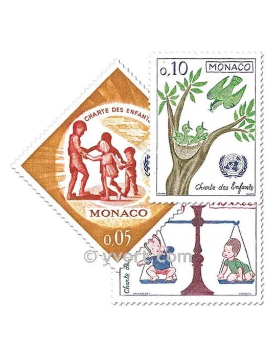 n° 599/606 -  Timbre Monaco Poste