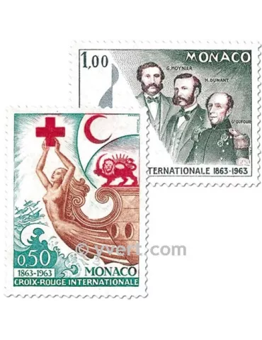 n° 607/608 -  Timbre Monaco Poste 2